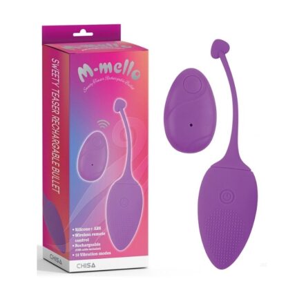 M-Mello Sweety Teaser Bullet Recargable Morado